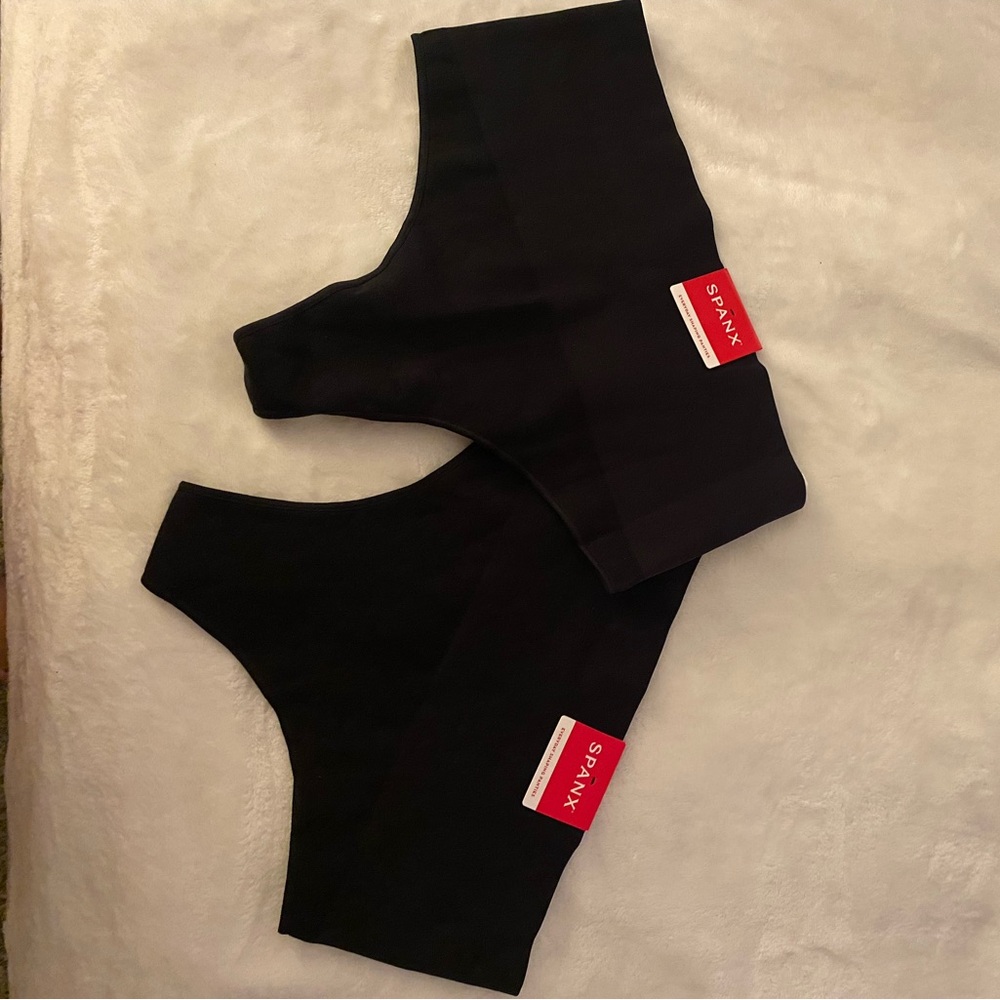 Spanx shaping thong.  2 pair